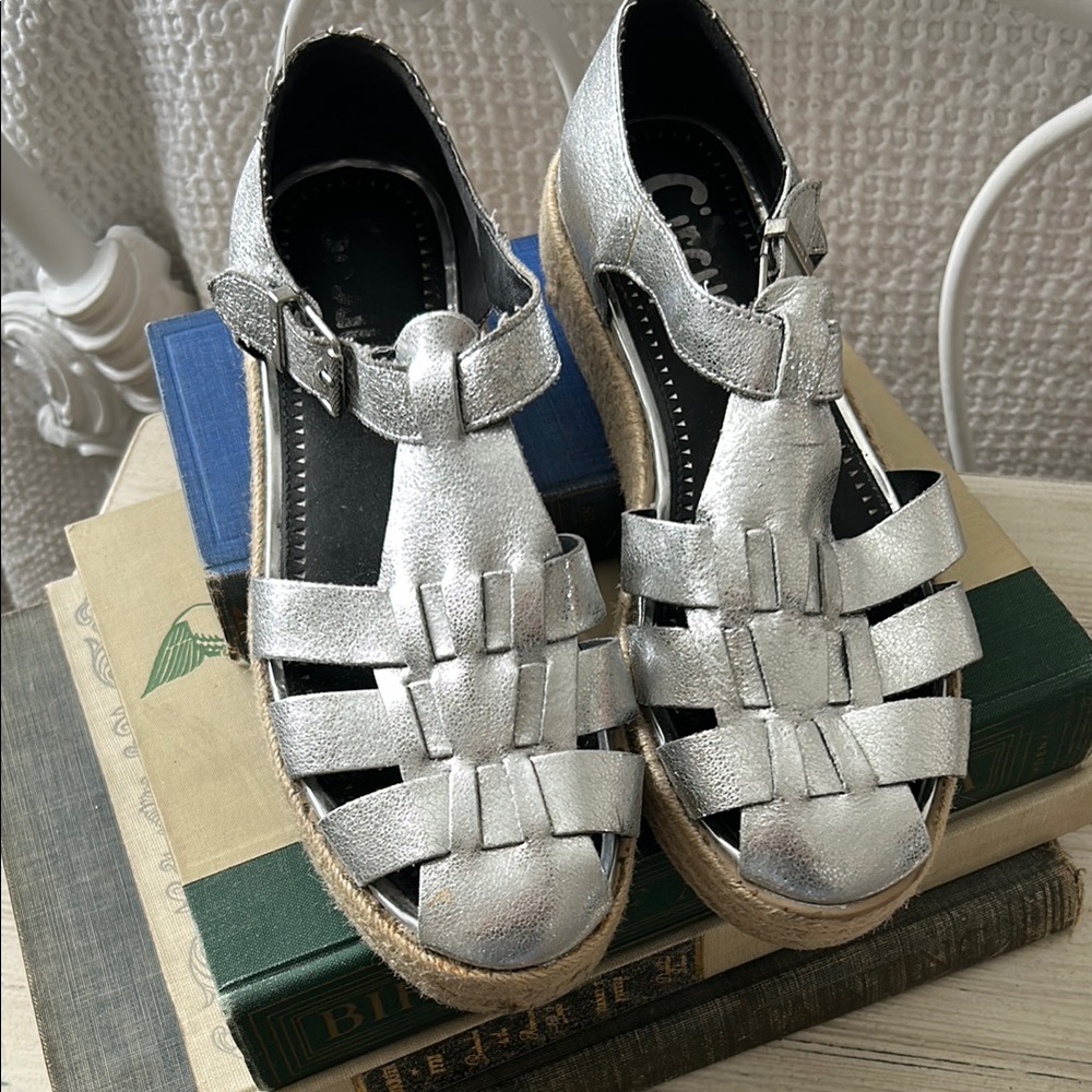 Circus by Sam Edelman Silver Sandals